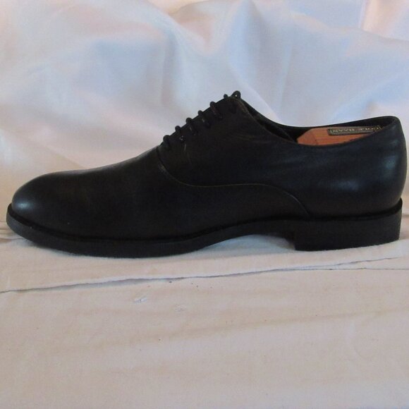 Salvatore Ferragamo Black Lace-Up Oxfords Size 43 EUR; Size 9 US Made in Italy - Picture 11 of 15